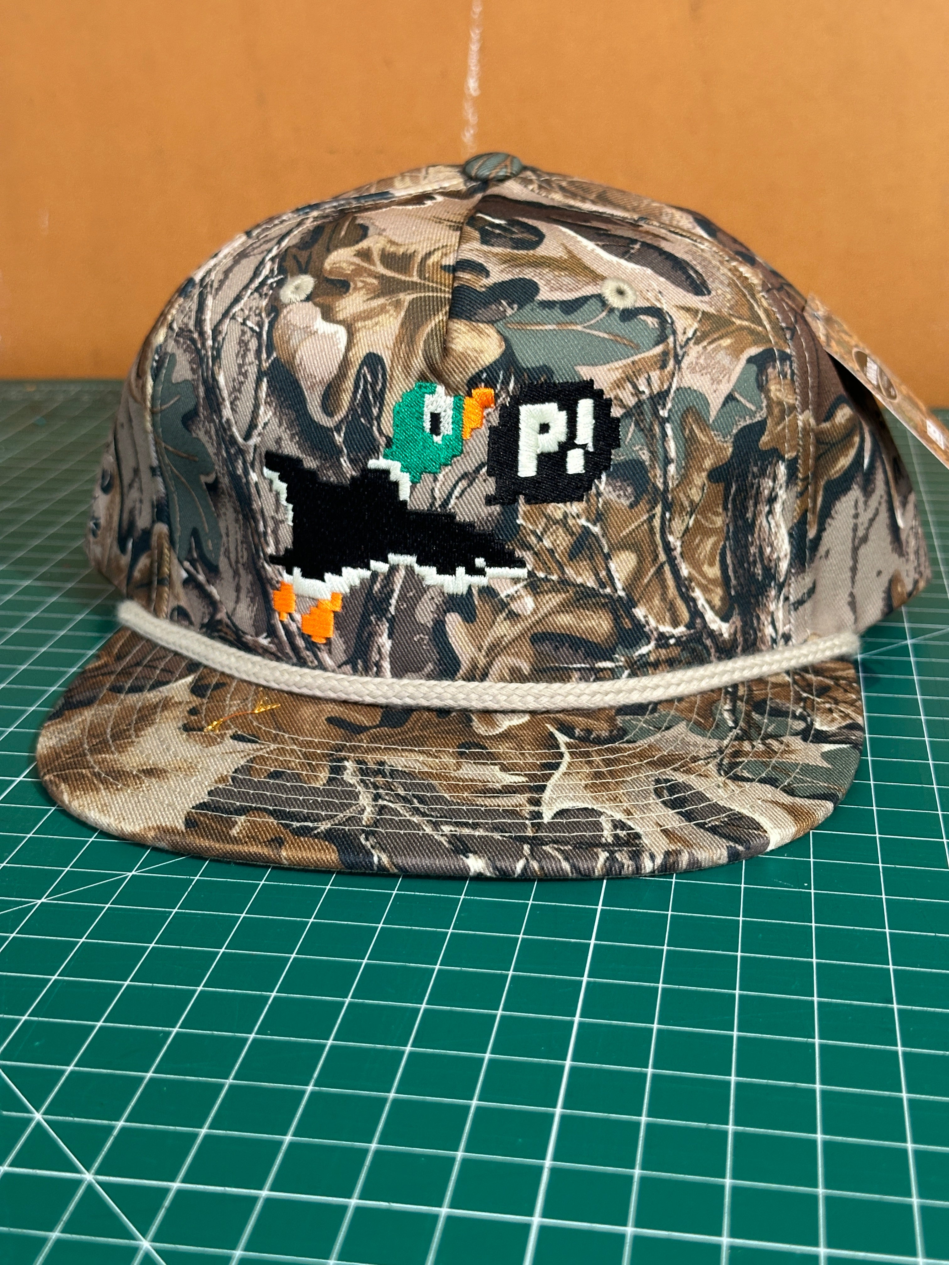 Duck Season Camo Rope Hat