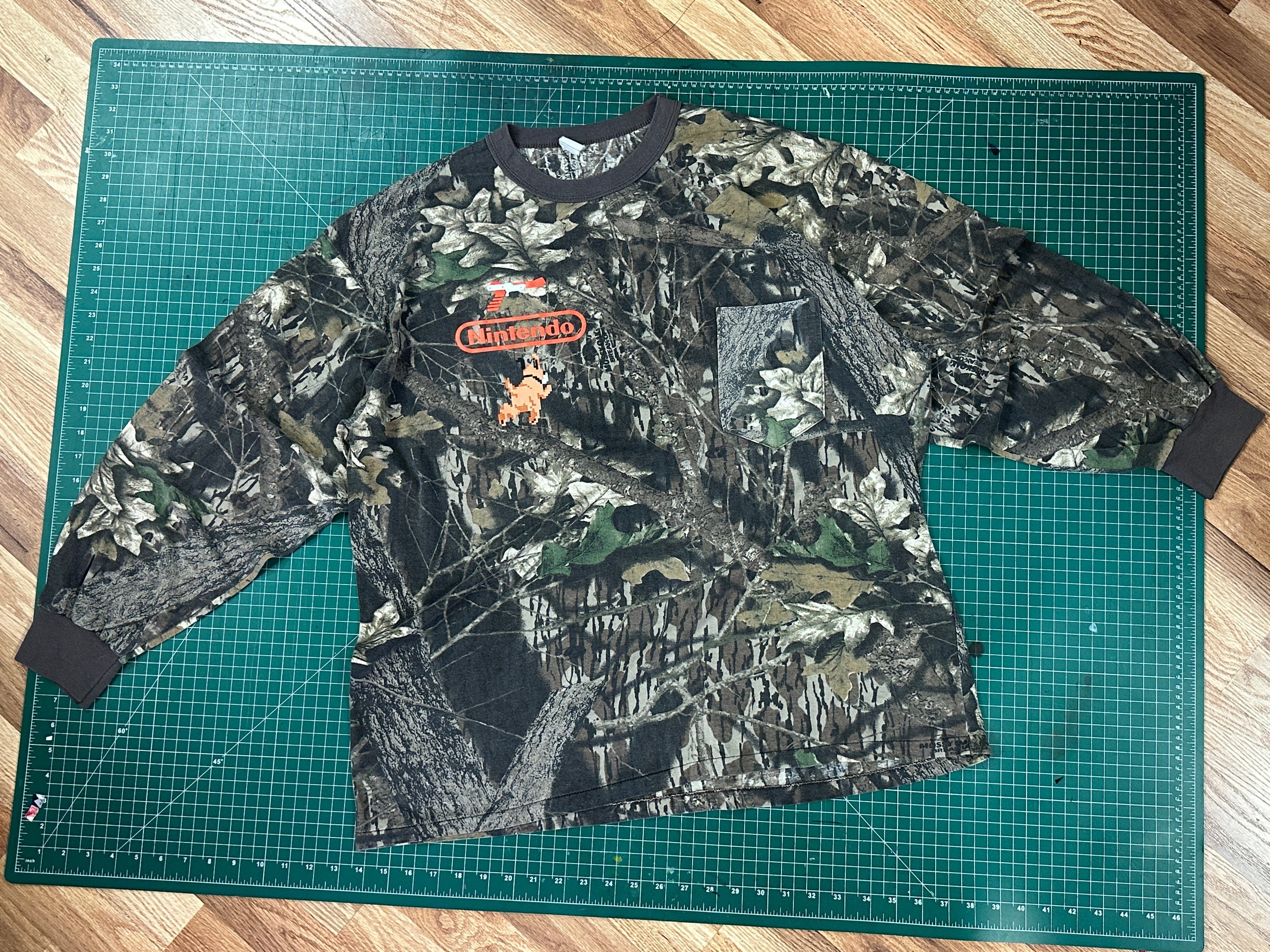 Duck Hunter Collared Long Sleeve Pocket Tee (1/1)