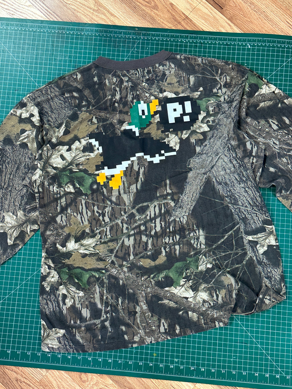 Duck Hunter Collared Long Sleeve Pocket Tee (1/1)