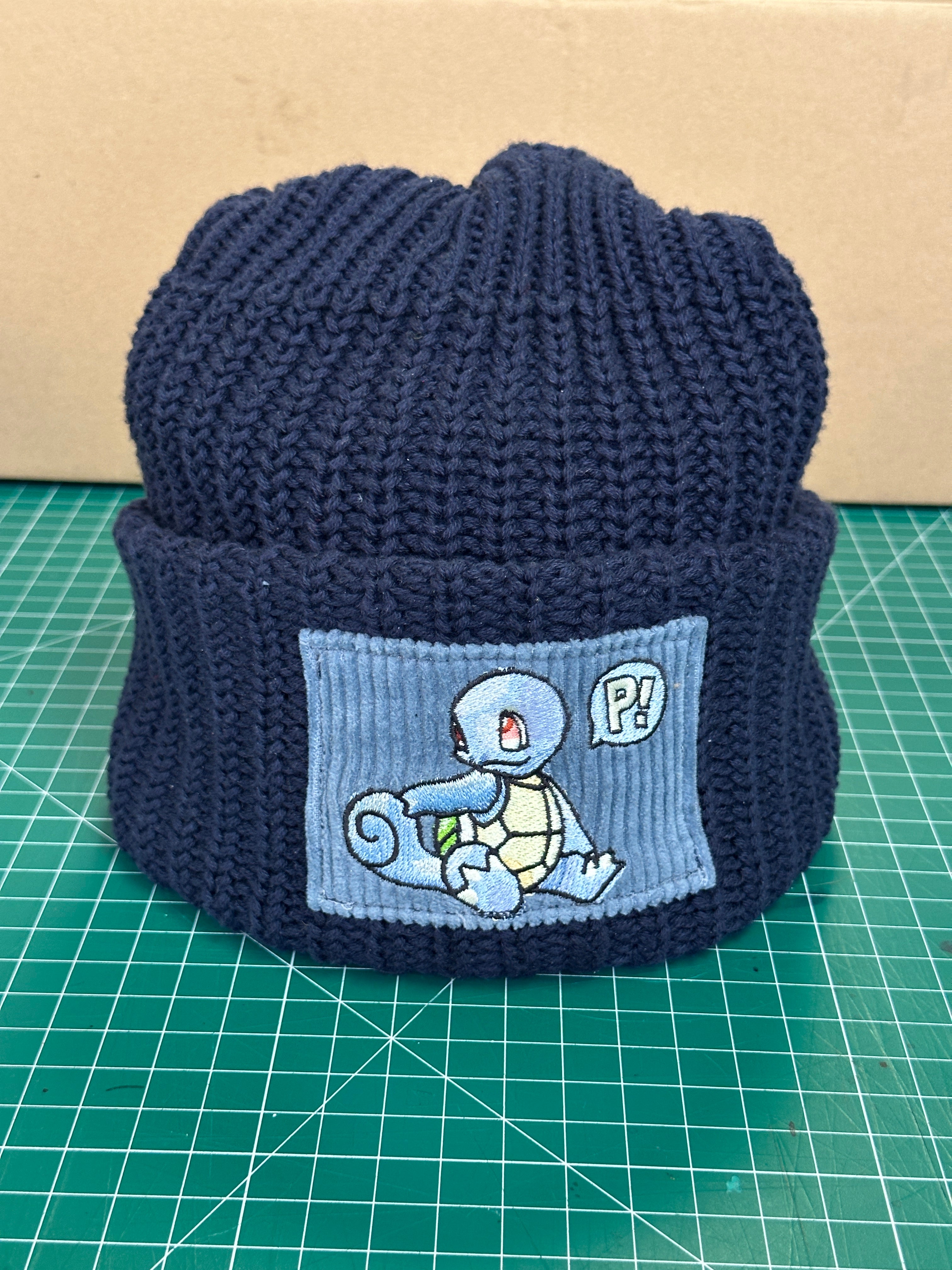 1/1 Corduroy patching shiny “First Wave” beanie