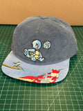 Custom 1/1 Corduroy "First Wave" Boro Headwrap